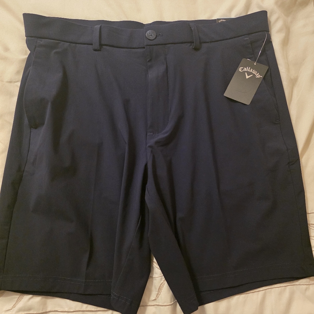 Callaway Men's Dark Blue Athletic Shorts